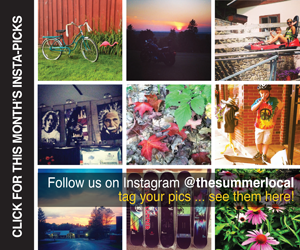 Click on this month's insta-picks. Follow us on Instagram @theSummerLocal