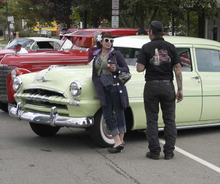 Car Show at Ellicottville's Rock N' Roll Weekend