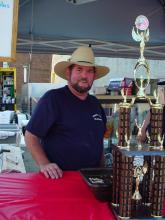 "Ribber" with trophy