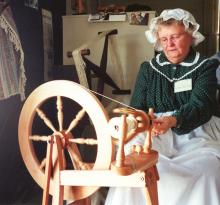 Historic craft demonstrations are part of the fun of attending the Crook Farm Country Fair
